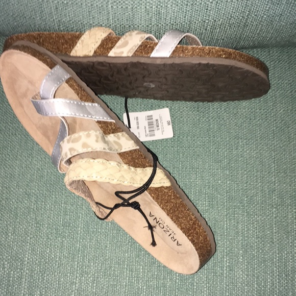 Arizona Jean Co-NWT-Woman’s Slip on Footbed Sandals-Size 10 Medium - Picture 6 of 13